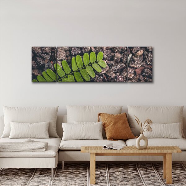 Obraz zielonej rośliny (170x50 cm)