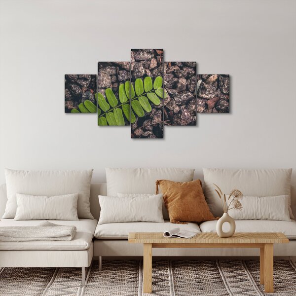 Obraz zielonej rośliny (125x70 cm)