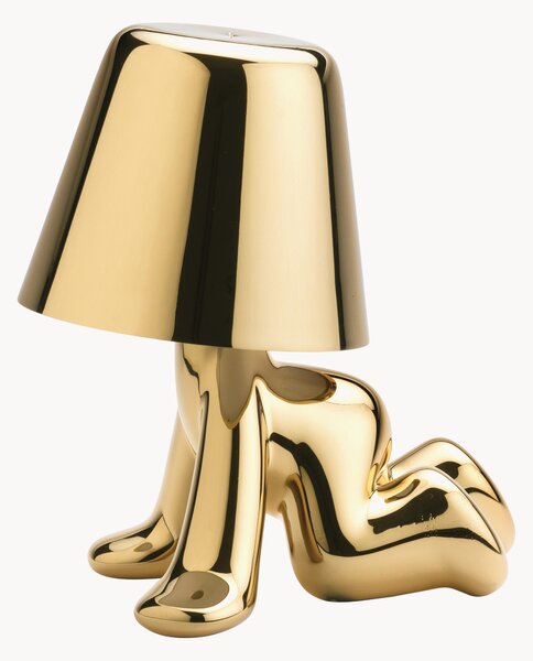 Mobilna lampa stołowa LED z funkcją przyciemniania Golden Brothers Ron