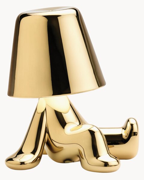 Mobilna lampa stołowa LED z funkcją przyciemniania Golden Brothers Bob