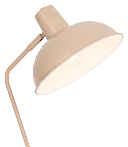 Lampa stołowa w stylu retro beżowa - Milou