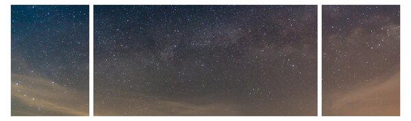 Obraz nocnego nieba (170x50 cm)