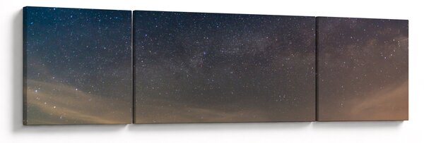 Obraz nocnego nieba (170x50 cm)