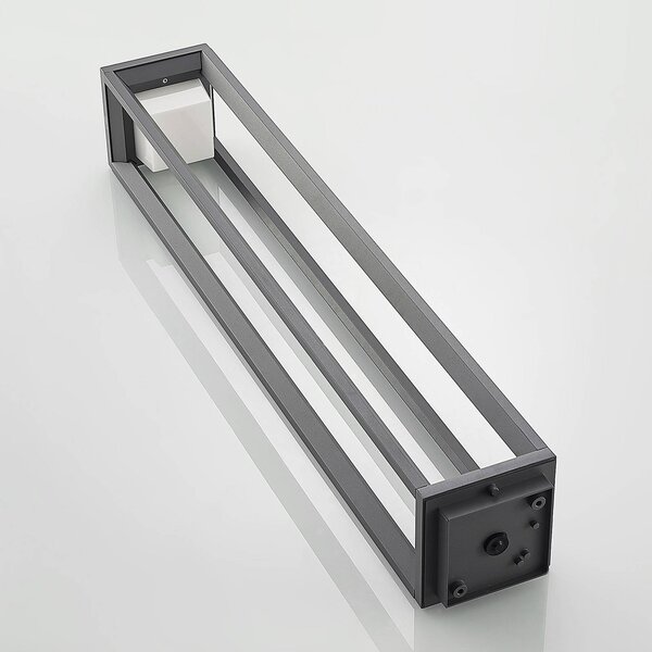 Słupek oświetleniowy LED Gamion PRIOS, aluminiowy / szary / cynkowy, aluminium, nowoczesny