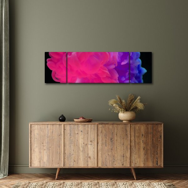 Obraz kolorowego dymu (170x50 cm)