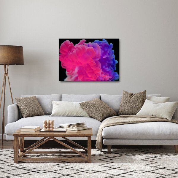 Obraz kolorowego dymu (70x50 cm)
