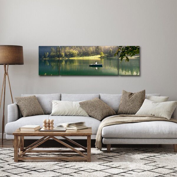 Obraz jeziora (170x50 cm)