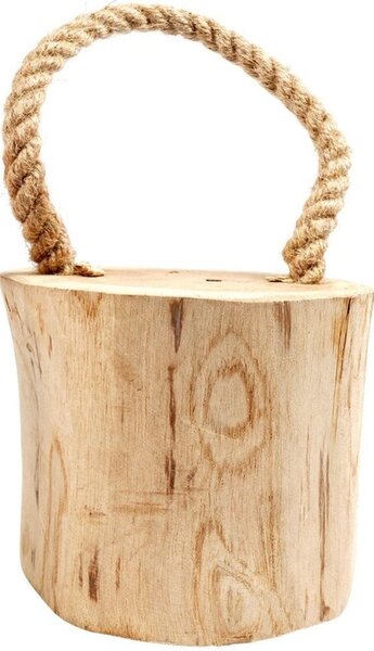 Stoper do drzwi drewniany 15 cm