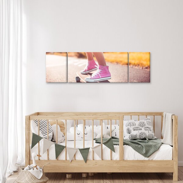 Obraz deskorolki (170x50 cm)