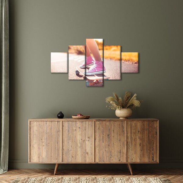 Obraz deskorolki (125x70 cm)