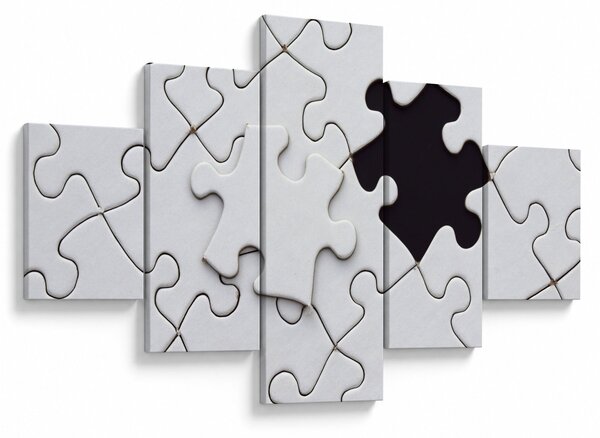 Obraz puzzli (125x70 cm)