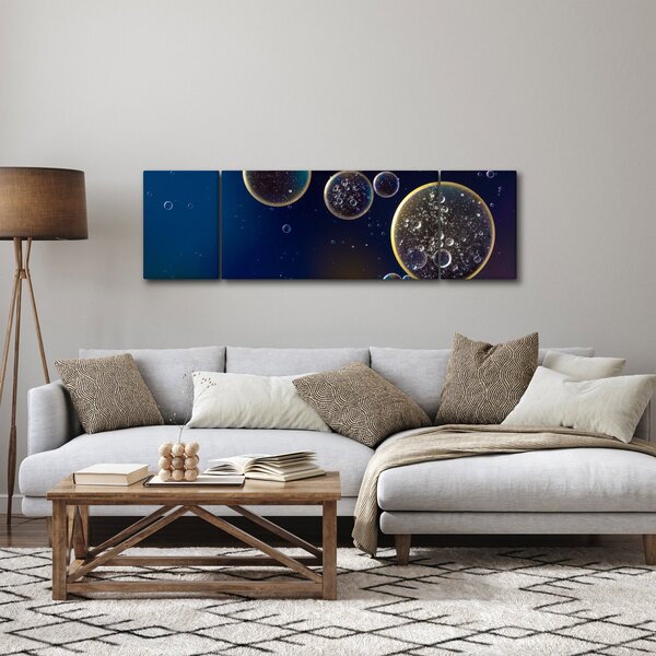Obraz bąbelków (170x50 cm)