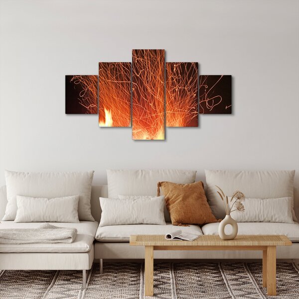 Obraz ognia (125x70 cm)