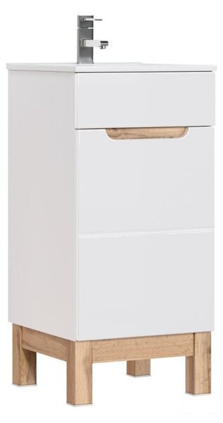 Szafka pod umywalkę BALI 823 40 cm biała