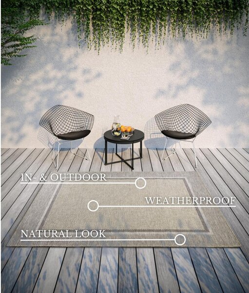 Dywan odpowiedni na zewnątrz w naturalnym kolorze 115x170 cm Luitwin – Villeroy&Boch