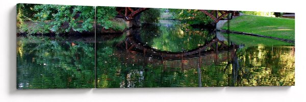 Obraz rzeki (170x50 cm)
