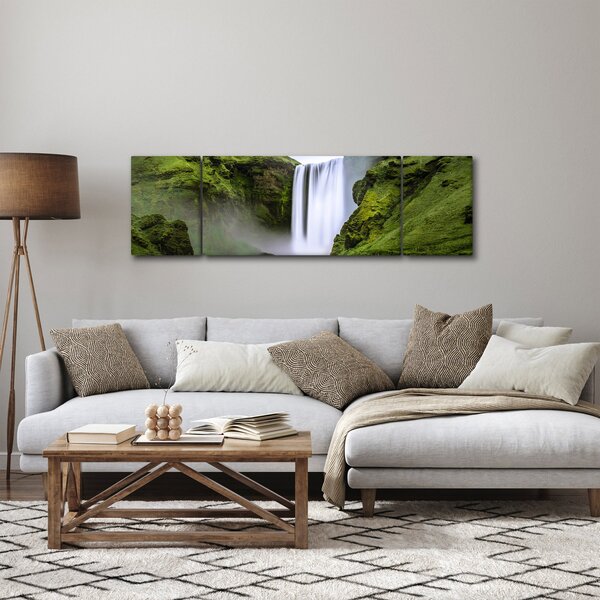 Obraz wodospadów (170x50 cm)