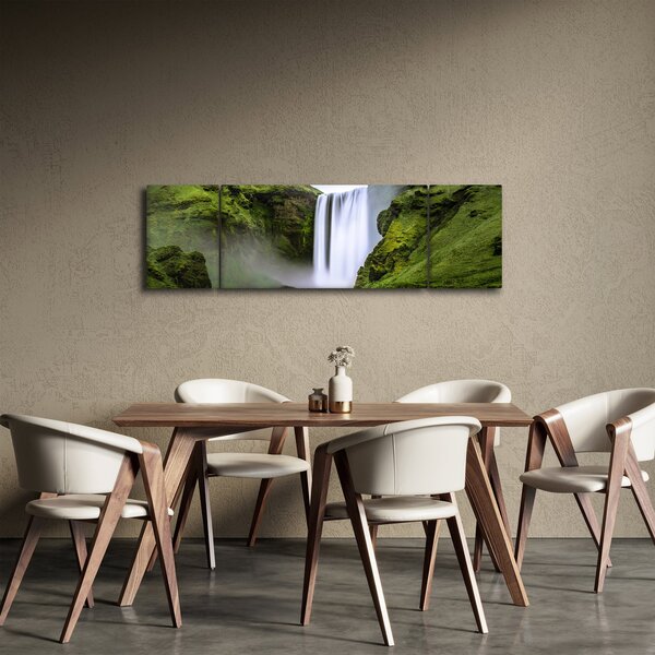 Obraz wodospadów (170x50 cm)