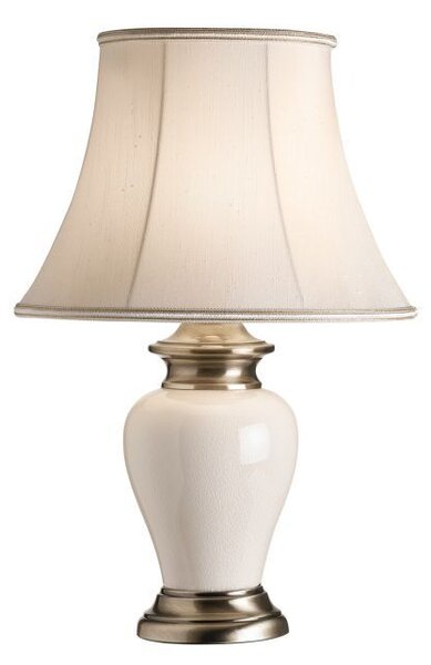 Lampa stołowa Dalston - Endon Lighting - kremowa, złota