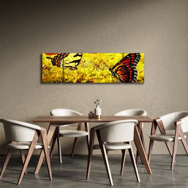 Obraz motyli (170x50 cm)