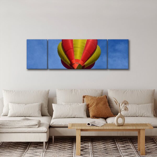 Obraz latającego balonu (170x50 cm)