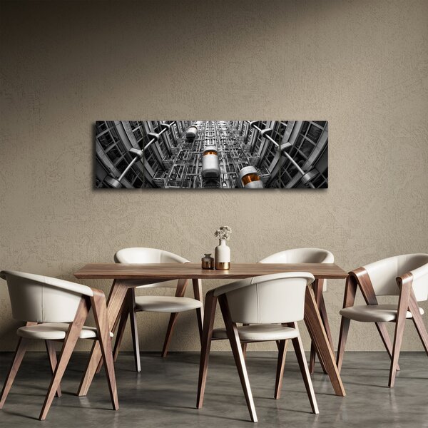 Obraz wind w budynku (170x50 cm)
