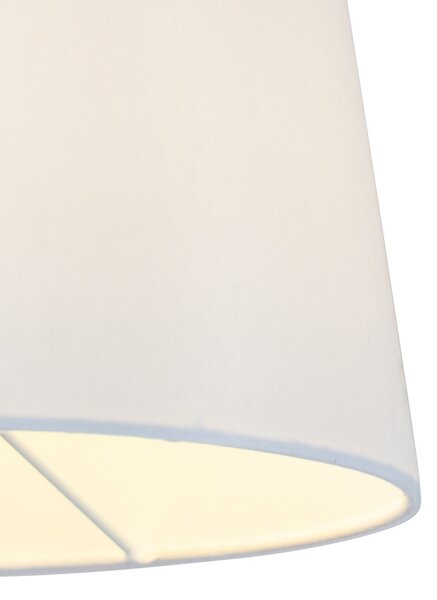 Inteligentna lampa ścienna brązowa z białym kloszem włącznie z WiFi A60 - Ladas Deluxe
