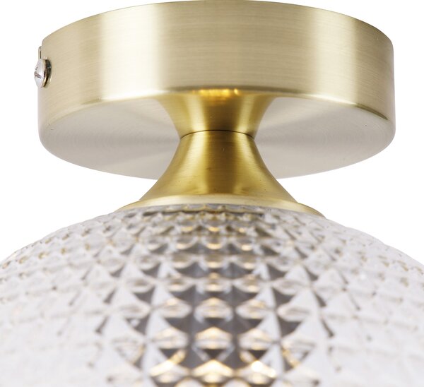 Inteligentna lampa sufitowa w stylu art deco mosiądz w tym Wifi A60 - Sphere