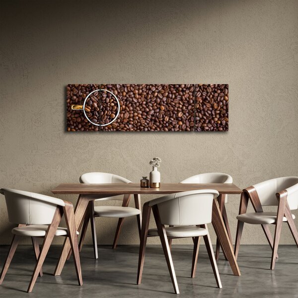 Obraz - ziarna kawy (170x50 cm)