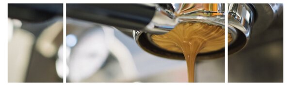 Obraz - espresso (170x50 cm)