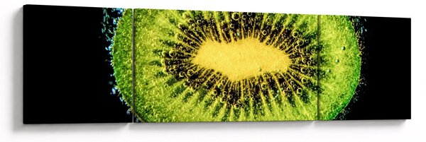 Obraz - szczegół kiwi w wodzie (170x50 cm)