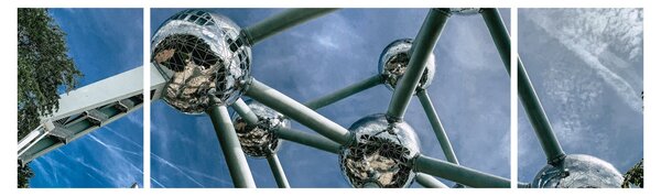 Obraz - Atomium w Brukseli (170x50 cm)