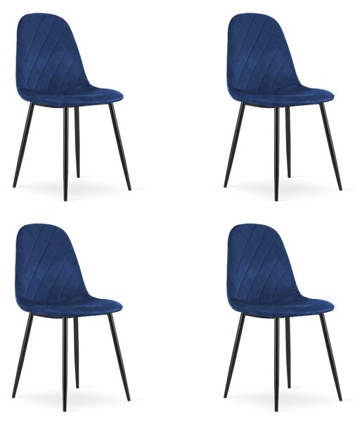 Krzesło Valora ASTI x4 | Zestaw krzeseł do jadalni lub recepcji