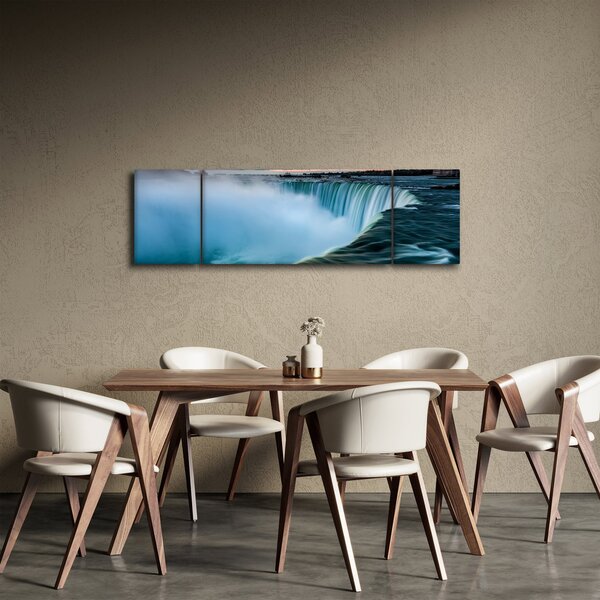 Obraz wodospadów (170x50 cm)