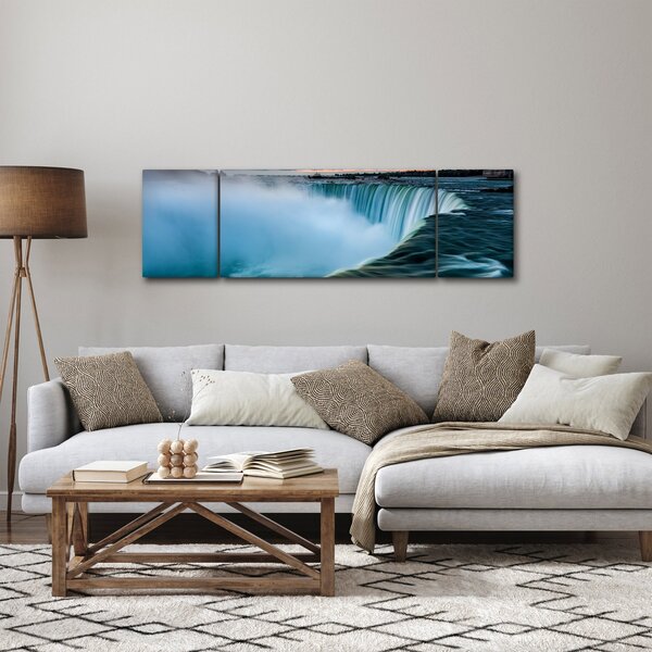 Obraz wodospadów (170x50 cm)