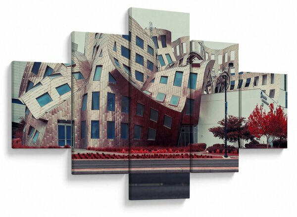 Obraz - budynek architektoniczny (125x70 cm)
