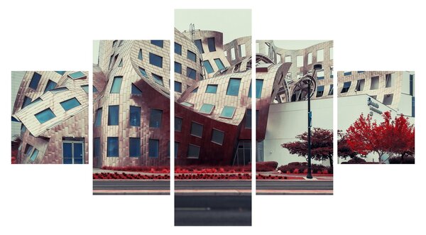 Obraz - budynek architektoniczny (125x70 cm)