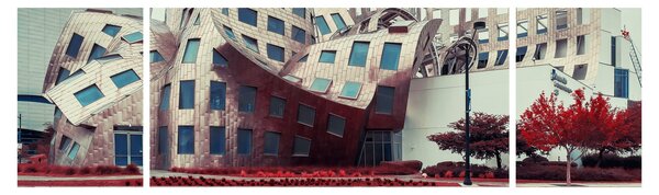 Obraz - budynek architektoniczny (170x50 cm)