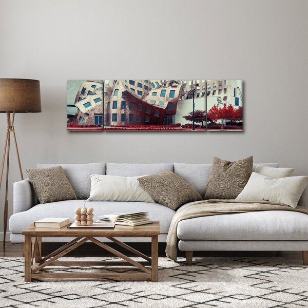 Obraz - budynek architektoniczny (170x50 cm)
