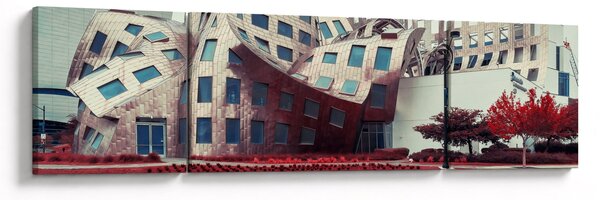 Obraz - budynek architektoniczny (170x50 cm)
