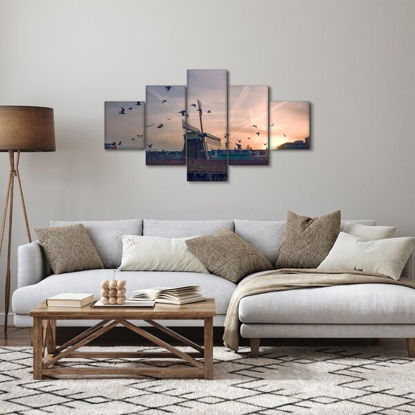 Obraz wiatraka (125x70 cm)