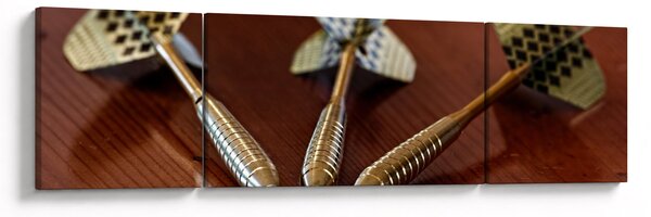 Obraz trzech strzałek (170x50 cm)