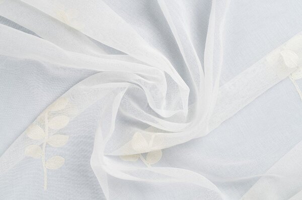Kremowa firanka 140x245 cm Melissa – Mendola Fabrics