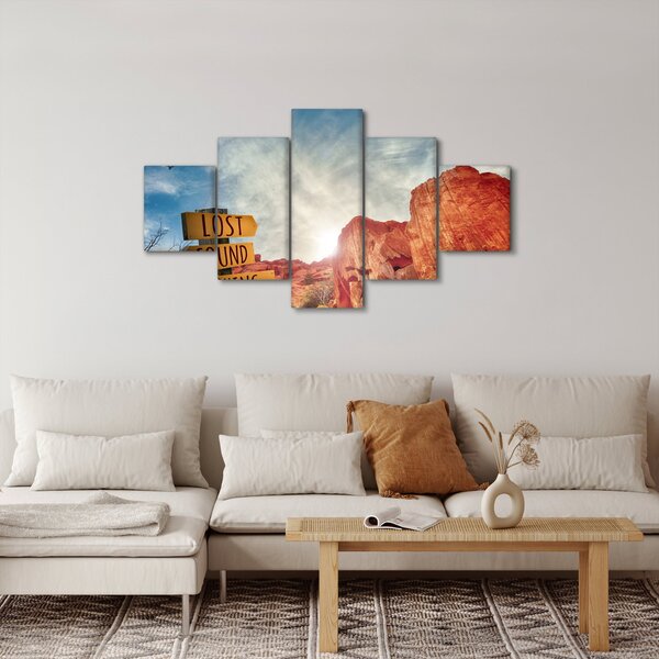 Obraz wskaźnika z napisem (125x70 cm)