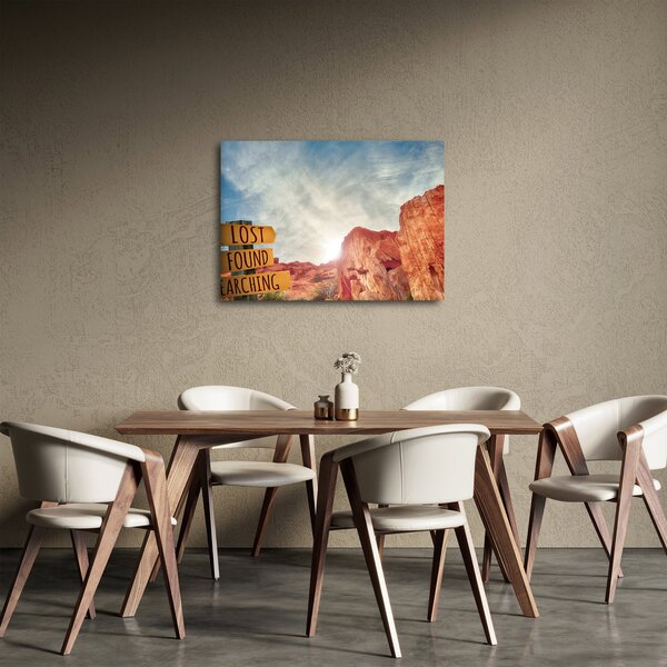Obraz wskaźnika z napisem (70x50 cm)
