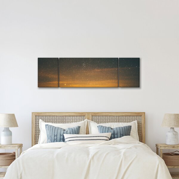Obraz gwiaździstego nieba (170x50 cm)