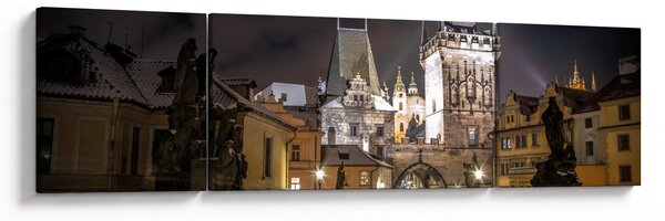Obraz oświetlonej Bramy Pyłu (170x50 cm)