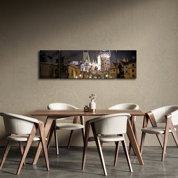 Obraz oświetlonej Bramy Pyłu (170x50 cm)