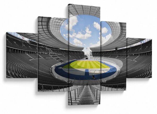 Obraz - stadion piłkarski (125x70 cm)