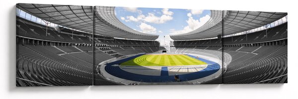 Obraz - stadion piłkarski (170x50 cm)